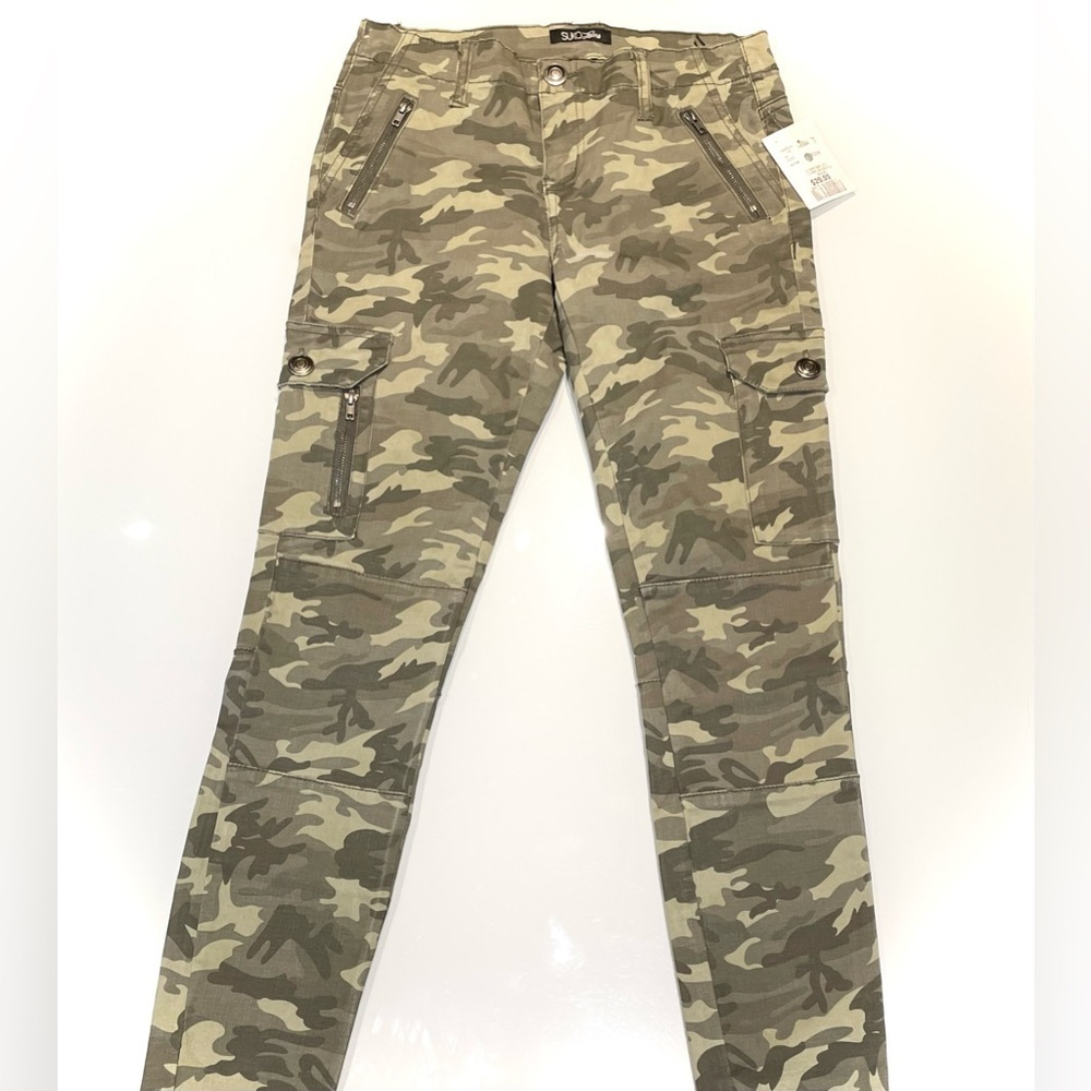 *NEW* Camouflage Cargo Stretch Jegging Pants - Picture 5 of 9